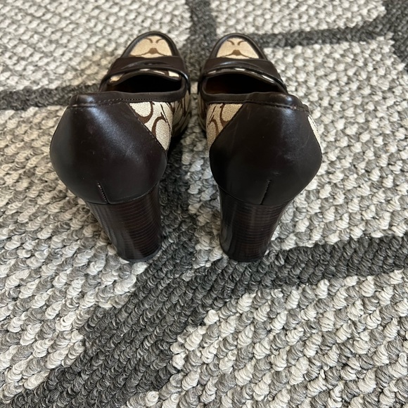 New Women’s Coach block heel size 9 - Picture 7 of 7